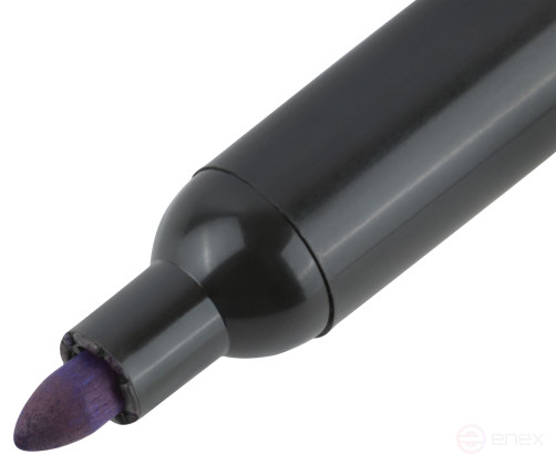 Permanent construction marker, blue