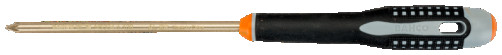 IB Screwdriver for Pozidriv screws (aluminum/bronze), ERGO handle, PZ2x125 mm