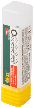 Шарошка карбидная, штифт 6 мм, тип "L", коническая закругленная 6х16х61 мм