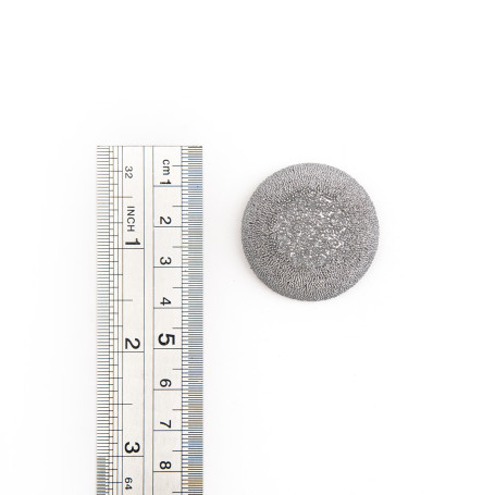 NS140 Rough hemisphere, Ø31.7x19mm, AH 3/8"-24 thread, 170 Grit