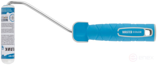 Roller, core 15 mm, polyester fillet, pile 6 mm, 2K handle 27 cm, 100 mm