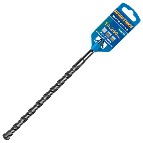 Drill bit SDS-plus PRACTICE 14 x 200/260 mm "Master" series for concrete (911-826)