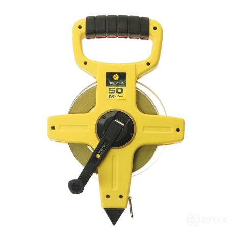 ER-04050 50m 13mm Geodetic Tape Measure with handle and EUREKA Steel Tape/1/6/12 NEW