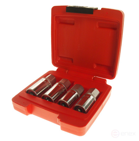 Набор шпильковертов 6-12мм 4 предмета в кейсе JTC