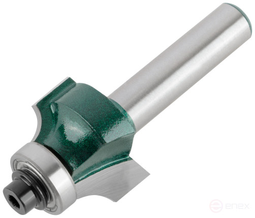 Фреза кромочная калевочная с нижним подшипником DxHxL=22,2х13x55 мм