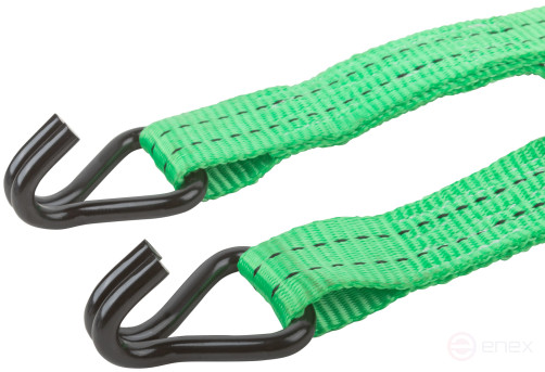 Load fastening strap, ratchet mechanism 135 mm, polyester tape 38 mm x 12 m, 1500 / 3000 kg