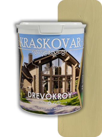 Антисептик кроющий Kraskovar Drevokroy 1014 0,9 л.