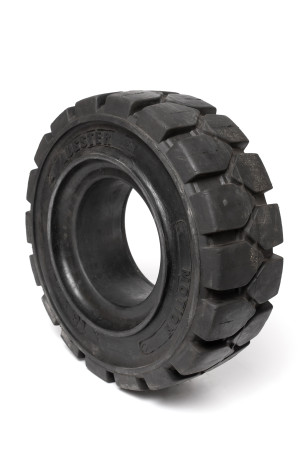 Solid cast tire (superelastic) 18 7-8 LUGSTER MOTION