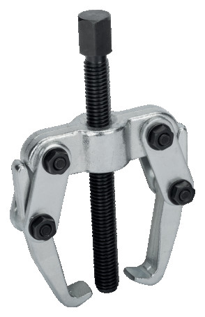 3-gripper lightweight puller with galvanized finish 10 - 70 mm