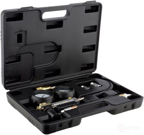 Набор для выявления утечек в цилиндрах (0-700 КПа) (АвтоDело) 40045