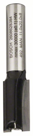 Пазовая фреза 8 mm, D1 11 mm, L 20 mm, G 51 mm
