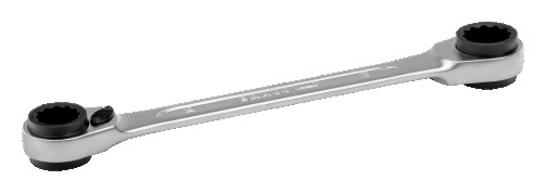 Key with ratchet 4in1: 16x17x18x19mm