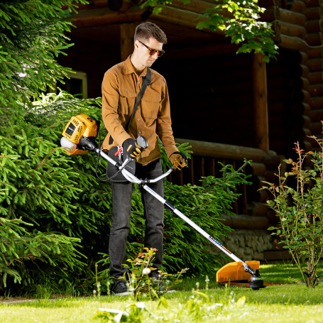 DTL-43S gasoline trimmer, 43 cm3, detachable rod, consists of 2 parts Denzel