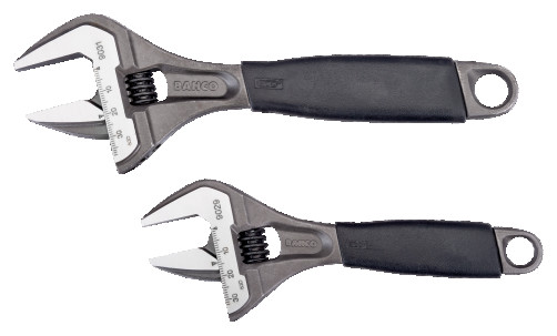 Set of two adjustable wrenches 9031, 9029