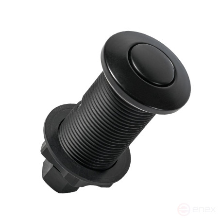 Chopper Kit Flange + BORT button (Black) (Sink Strainer)
