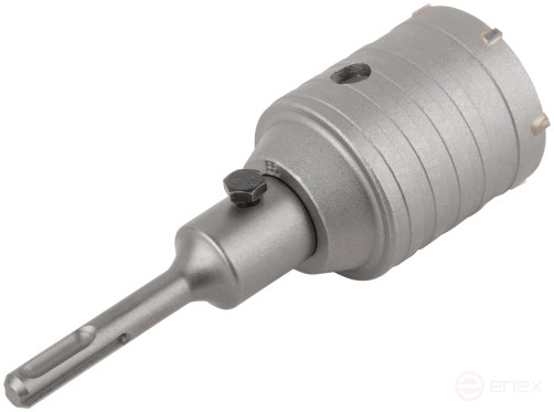 Коронка кольцевая по бетону, хвостовик 110 мм в сборе, 55 мм