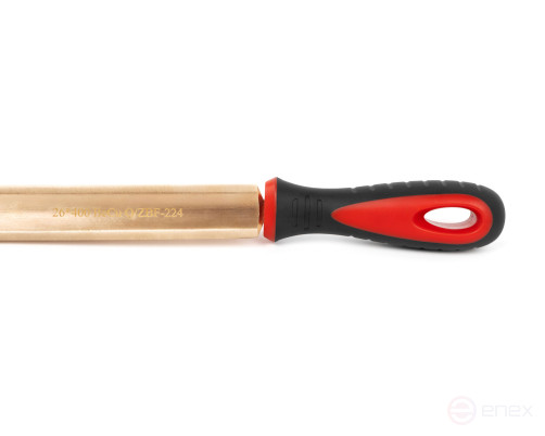 Triangular scraper 26x425 mm handle fiberglass intrinsically safe 224-1004 BeCu, HORTZ