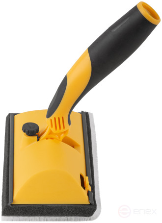 Pad for paints and varnishes, rubberized handle 180x95 mm