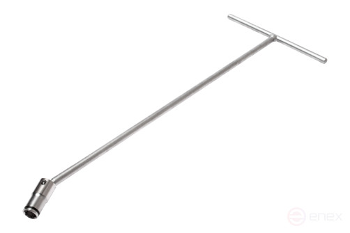 Ключ торцевой Т-образный 12мм шарнирный L=450мм JTC