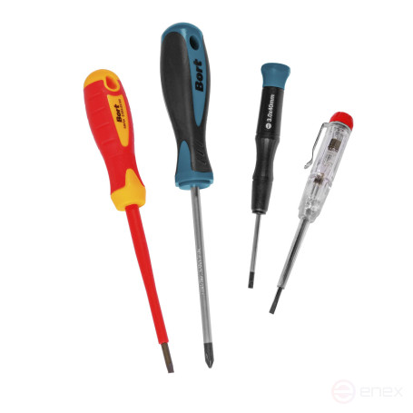 Набор ручного инструмента BORT BTK-114