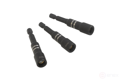 Бита кованая торцевая кровельная SKOLE 10х65мм магнитная, 50шт/уп KG2-10