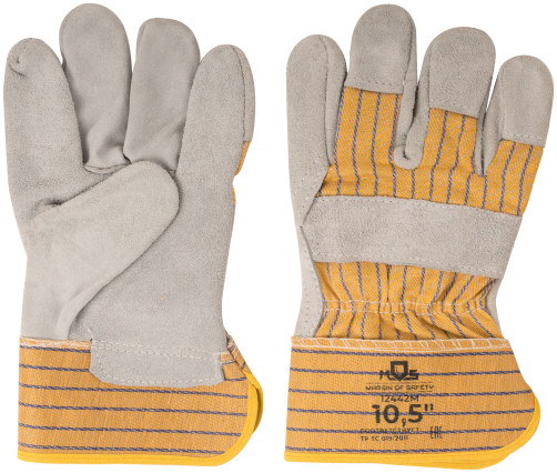 Split gloves, wear-resistant 10.5"