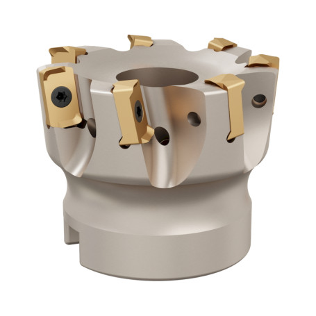 Торцевая фреза LOGU 0303 Kycr 52x22 мм, Z-6, с высокоскоростной подачей