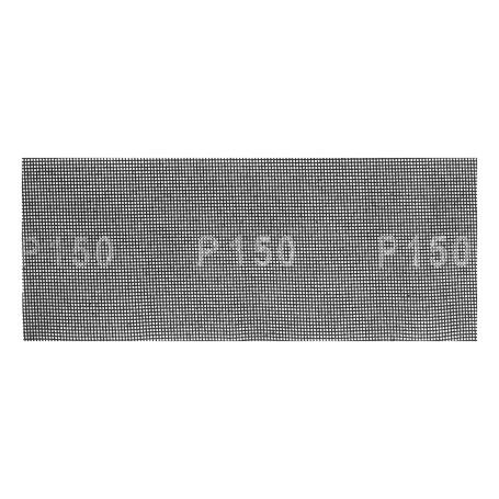 Abrasive mesh, P 150, 115 x 280 mm, 5 pcs Denzel