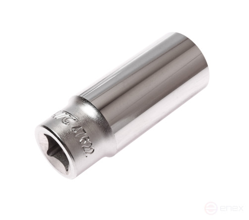 Головка торцевая 1/2" 22мм глубокая L=76мм JTC