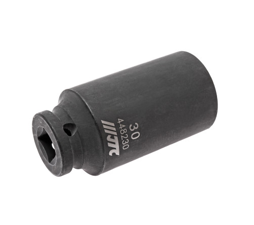 Головка торцевая ударная глубокая 6-гранная 1/2" х 30мм, длина 82мм JTC /1/5/25