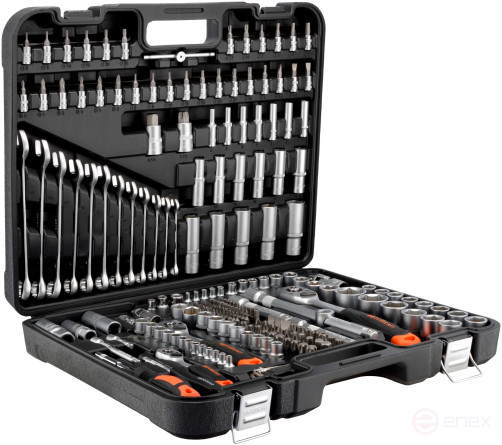 Tool Set 216pr. 1/2"DR 3/8" DR 1/4"DR (Avtodor) 39926