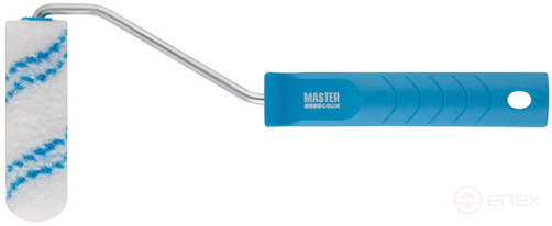 Roller, core 15 mm, polyamide nylon, pile 9 mm, 2K handle 27 cm, 100 mm