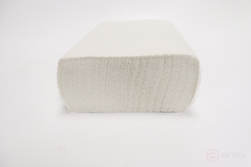 КЛИВЕР Полотенца листовые, Z-сложения, 2сл., цвет белый, 200л/пач (20пачек) 1029134