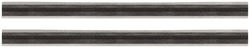 Electric double-sided plane knives, high carbon steel, set of 2 pcs., 82x5.5 mm