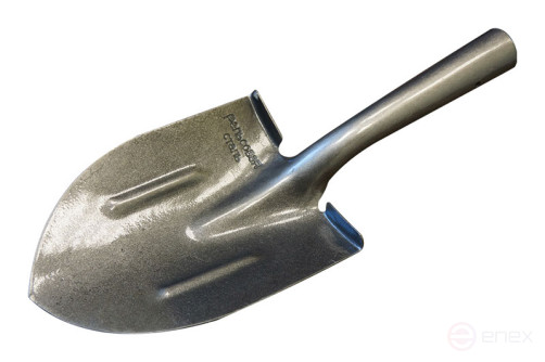 Лопата штыковая остроконечная (М) порошкового окраса (лист 1,5мм ) б/ч 210*270*340 с ребрами жесткости