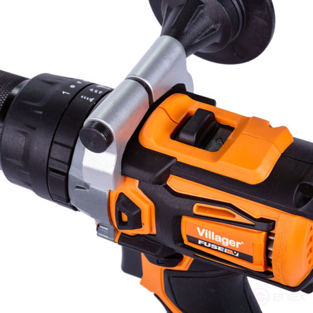 Cordless screwdriver Villager brushless VLN 5120-2BCB, with 2 batteries 60 Nm. 500-1800 rpm