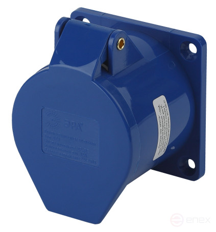 ERA socket R(IN)-32-2P-PE-IP44 fixed internal 423 2P+PE 32A 220V IP44