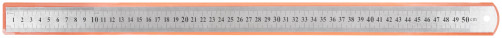 Stainless steel ruler 500x28 mm