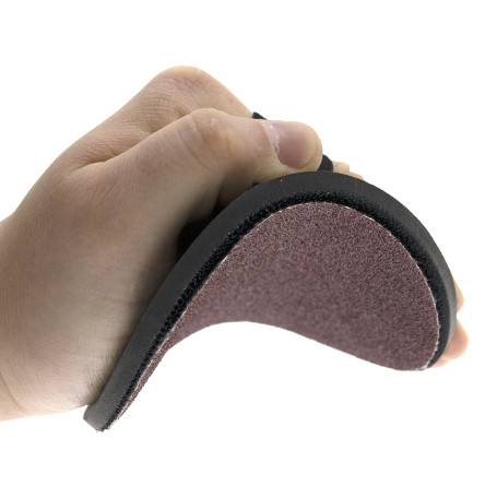 Тарелка опорная ручная для кругов на ворсовой основе, 125мм, Чеглок (300)