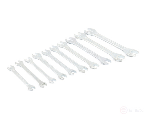 Набор ключей гаечных рожковых двусторонних 10 шт. (8-24) ПВХ сум. SITOMO BELARUS