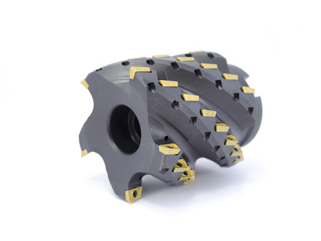 Фреза торцово-цилиндрическая насадная 80 х 80 х 100 кукуруза с механическим креплением 4гр. пл. APKT 11T3.. Z=5 dпос=32 СОЖ AH290-R080.080.05.A32.C «Русский Инструмент» (РИ)