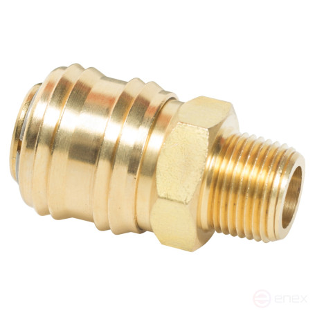 Quick-release coupling F>M3/8" MASTAK 696-23