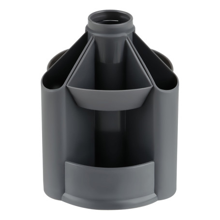 STAMM "Mini Desk" table stand, plastic, rotating, grey