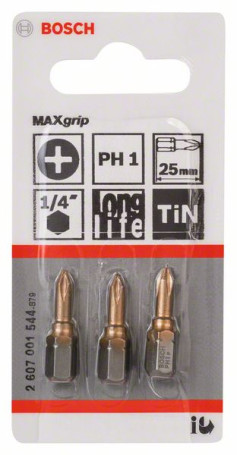 Насадка-бита Max Grip PH 1, 25 mm