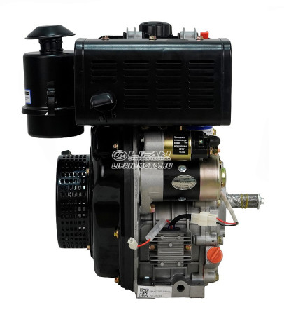 Двигатель Lifan Diesel 178FD, вал 25мм, катушка 6 Ампер
