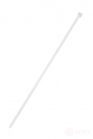 WRline WR-SHN-48-250W Стяжка-хомут 4,8х250 мм, кабельная нейлоновая 6,6, неразъемная, цвет белый (100шт)