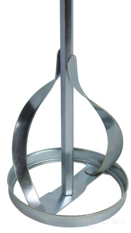 Насадка для перемешивания ПРАКТИКА хвостовик НЕХ 10, 100 х 600, лаки, краски (779-547)