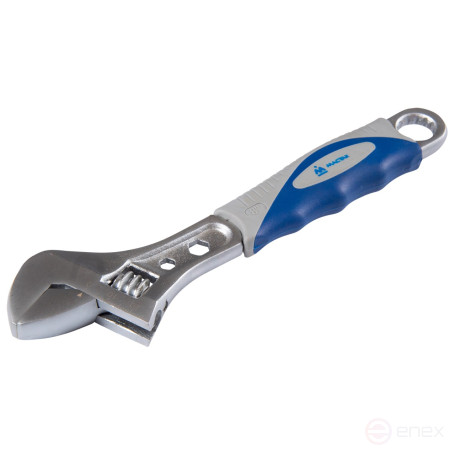 Adjustable wrench 200 x 25 mm, ergonomic handle MASTAK 020-11200H