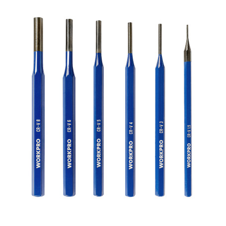 Gouging Set 6pcs WP201304 WORKPRO
