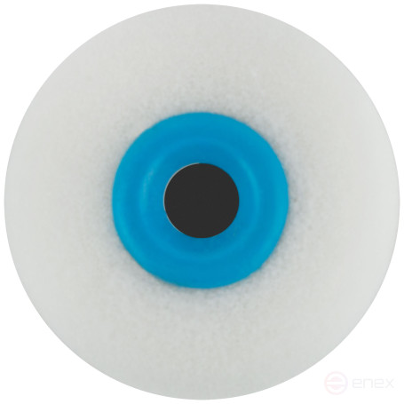 Roller, 35 mm core, polyester foam, finely porous, for 6 mm handle, 100 mm